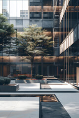 Contemporary Commercial Building Design Dominating Urban Landscape