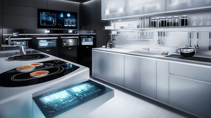 modern kitchen interior