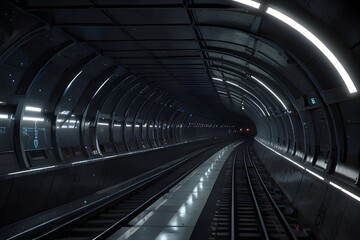 Fototapeta premium subway station country of space