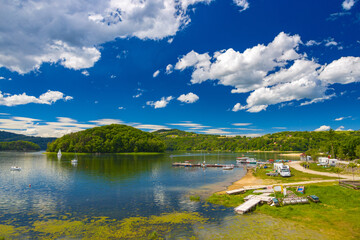 Plaża w Gródku nad Dunajcem.