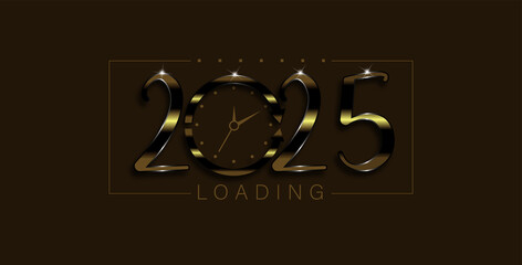 A striking illustration design for 2025, combining elegance and creativity in a visually appealing and artistic presentation