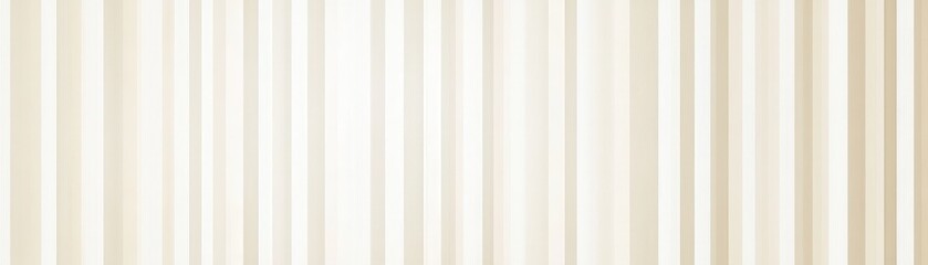 Obraz premium Abstract Beige and White Vertical Striped Pattern
