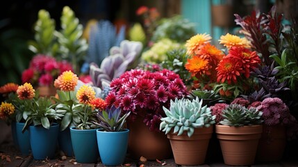 tools in a garden  