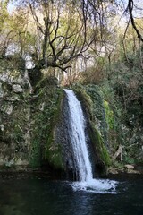 Fototapeta premium Carpinone - Cascata Schioppo lungo il Torrente Tura