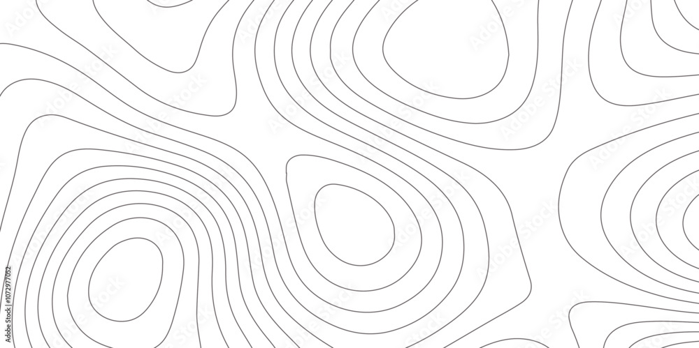 Poster abstract design with seamless pattern with lines topographic map. geographic mountain relief. retro 