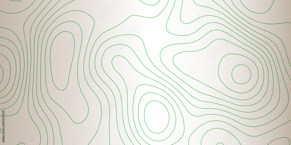 Poster abstract design with seamless pattern with lines topographic map. geographic mountain relief. retro 