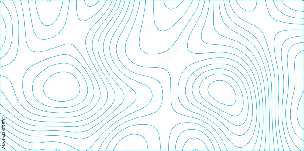 Poster abstract design with seamless pattern with lines topographic map. geographic mountain relief. retro 