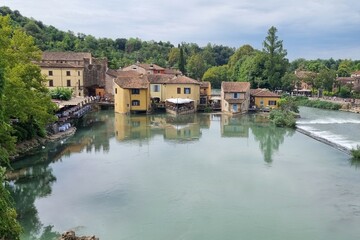 Borghetto sul Mincio, Veneto, Italia.