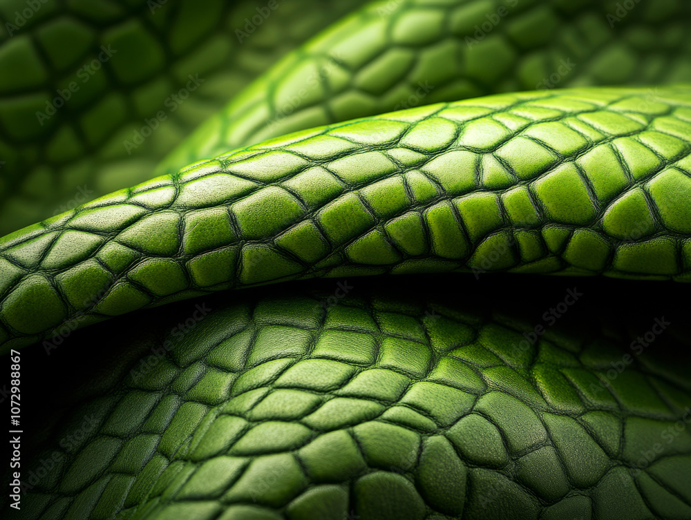 Aufkleber close-up view of textured green surface with intricate patterns and natural details captured in high