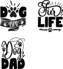 Dog SVG Design Bundle, Dog Quotes design