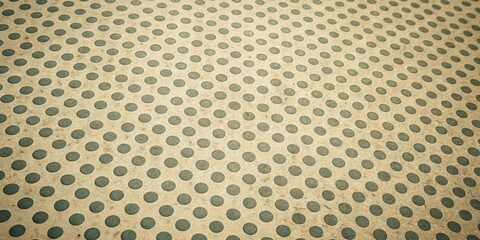 Vintage Polkadot Pattern on Weathered Paper, a Nostalgic Background
