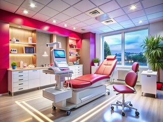 Advanced Ultrasound Treatment for Scars and Skin Diseases in a Cosmetology Clinic with RF Lifting Procedure for Smoothing Mimic Wrinkles and Enhancing Skin Health