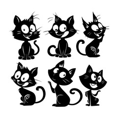 Ultimate Vector Collection: High-Quality Cat Illustrations for Designers