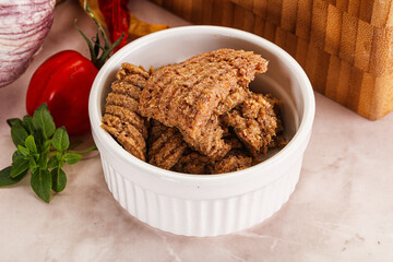 Liver Pate spread in the bowl
