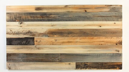 Rustic wooden planks background with varying tones