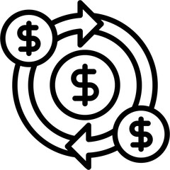 Cash Flow Icon