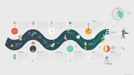 Timeline Infographics Design