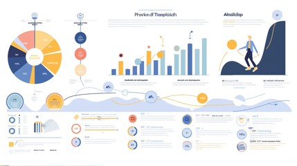 Obraz premium Timeline Infographics Design