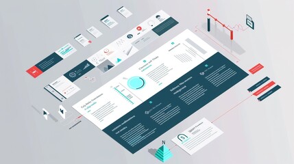Timeline Infographics Design