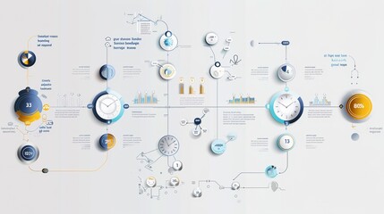 Timeline Infographics Design