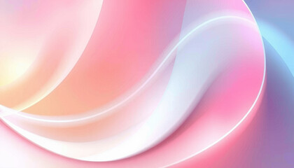 soft, vibrant pink background with smooth flowing curves and gradients, creating serene and calming atmosphere. Perfect for various design projects