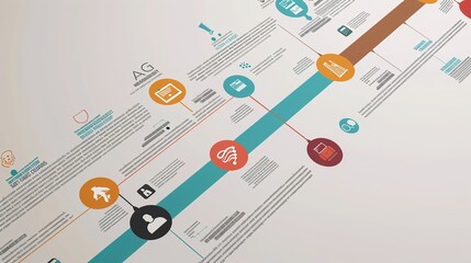 Timeline Infographics Design
