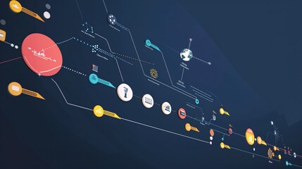 Timeline Infographics Design