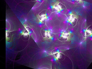 Imaginatory fractal abstract background Image
