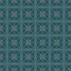 seamless pattern with flowers
