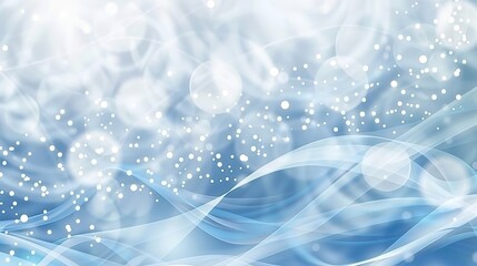 Blue Wavy and Blurry Light Curve Line Background - a serene and modern visual. The flowing light curves create a calming and dynamic scene.
