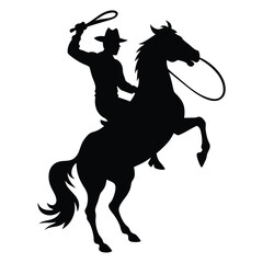 a man ridding a horse with high speed, horse are running fast vector silhouette