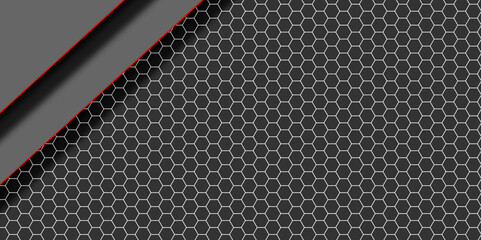 Abstract background concept Futuristic Hexagon background. Gray Hexagonal pattern. Modern vector illustration. Futuristic Hexagon background. Gray Hexagonal pattern. Modern vector illustration. 