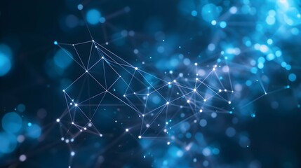 Digital Wave Flow with Particles and Data Points with abstract dots and lines for tech processe , data transfer and encryption, digital archives, sound and graphic presentations, science, education .