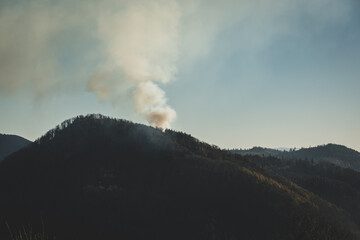Pożar na Stożku Wielkim