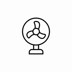 air fan icon sign vector