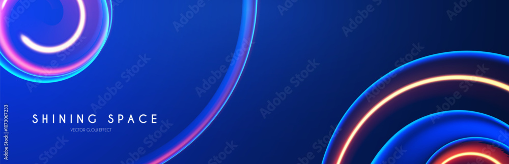Canvas Prints motion light effect. shining magic background and liquid speed light