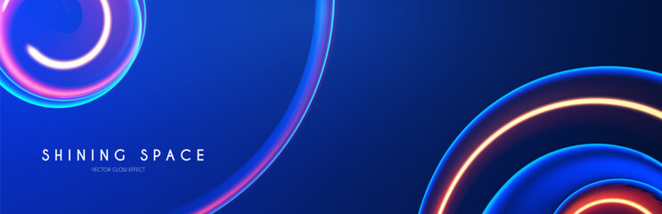 Motion light effect. Shining magic background and liquid speed light