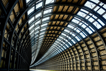 Geometric Aesthetics of a Modern Curved Tunnel