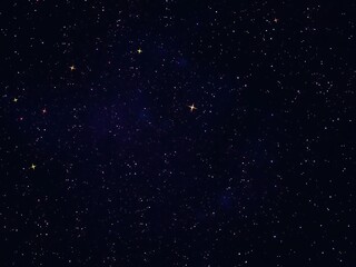 Vibrant constellations and twinkling stars against a dark and mysterious background, galaxy, stars