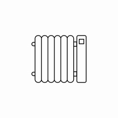 heating battery icon sign vector