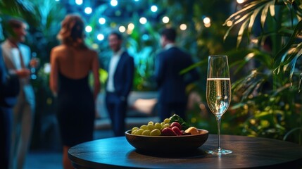 The Elegant Party Moment