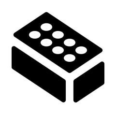 Brickwork Solid Icon