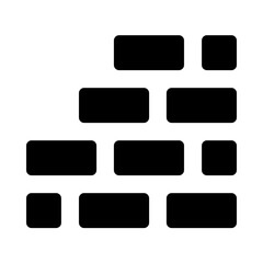 Brickwork Solid Icon
