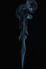 Obraz premium smoke on black background