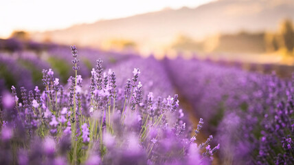 Obraz premium Field Of Lavender
