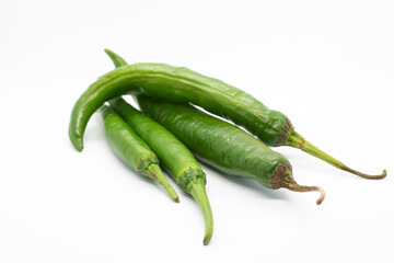 chili isolated on white background
