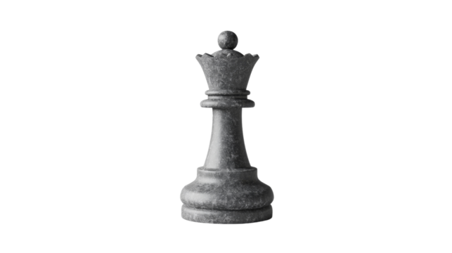 chess piece on a transparent background