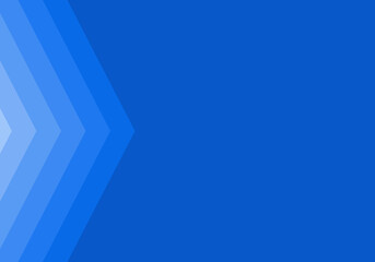 Blue abstract background. Geometric gradient arrows on abstract blue background with copy space. vector illustration