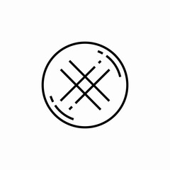 bake bread icon sign vector