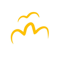 Emphasis doodle. Comic doodle.